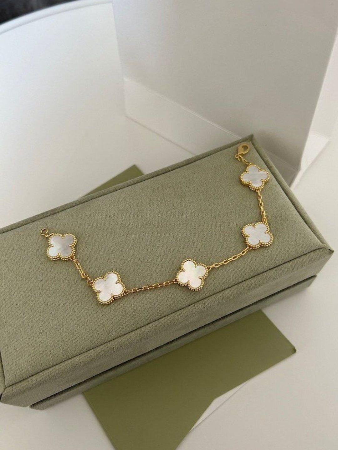 Браслеты для женщин и девушек Van Cleef, не меняет цвет и не темнеет