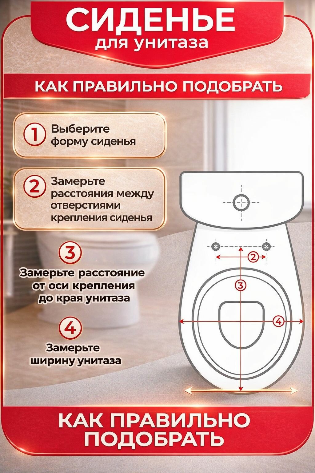 Крышка-сиденье для унитаза WIRQUIN для Sanita Идеал Виктория дюропласт микролифт — фото 1