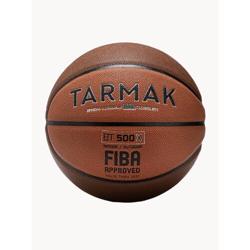 Мяч баскетбольный Tarmak BT500, размер 7, зернистое покрытие, полиуретан