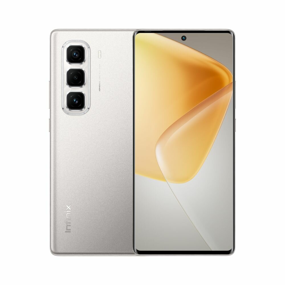 Смартфон Infinix HOT 50 Pro+, 3D экран, 8ГБ/256ГБ, AMOLED, 6,78", серый — фото 1