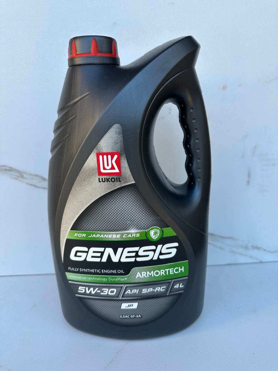 HC-синтетическое моторное масло ЛУКОЙЛ Genesis Armortech JP 5W-30, 4 л, 1 шт.