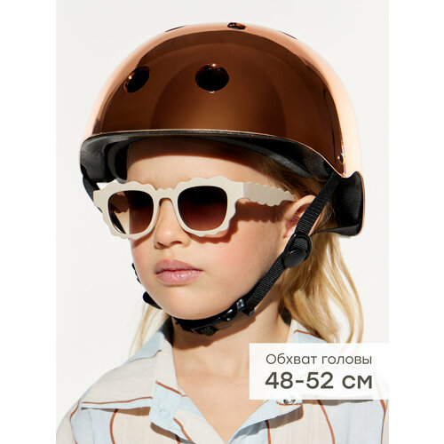 50054, Шлем велосипедный детский Happy Baby MADDY защитный для роликов и самоката, обхват головы 48-52, красный