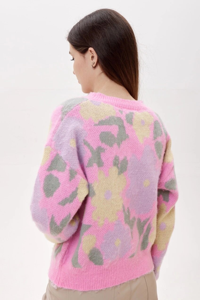 Свитер Selfie, размер M, , разноцветный — фото 1