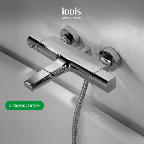 Изображение товара Смеситель для ванны IDDIS Uniterm UNISB02i74WA с термостатом хром