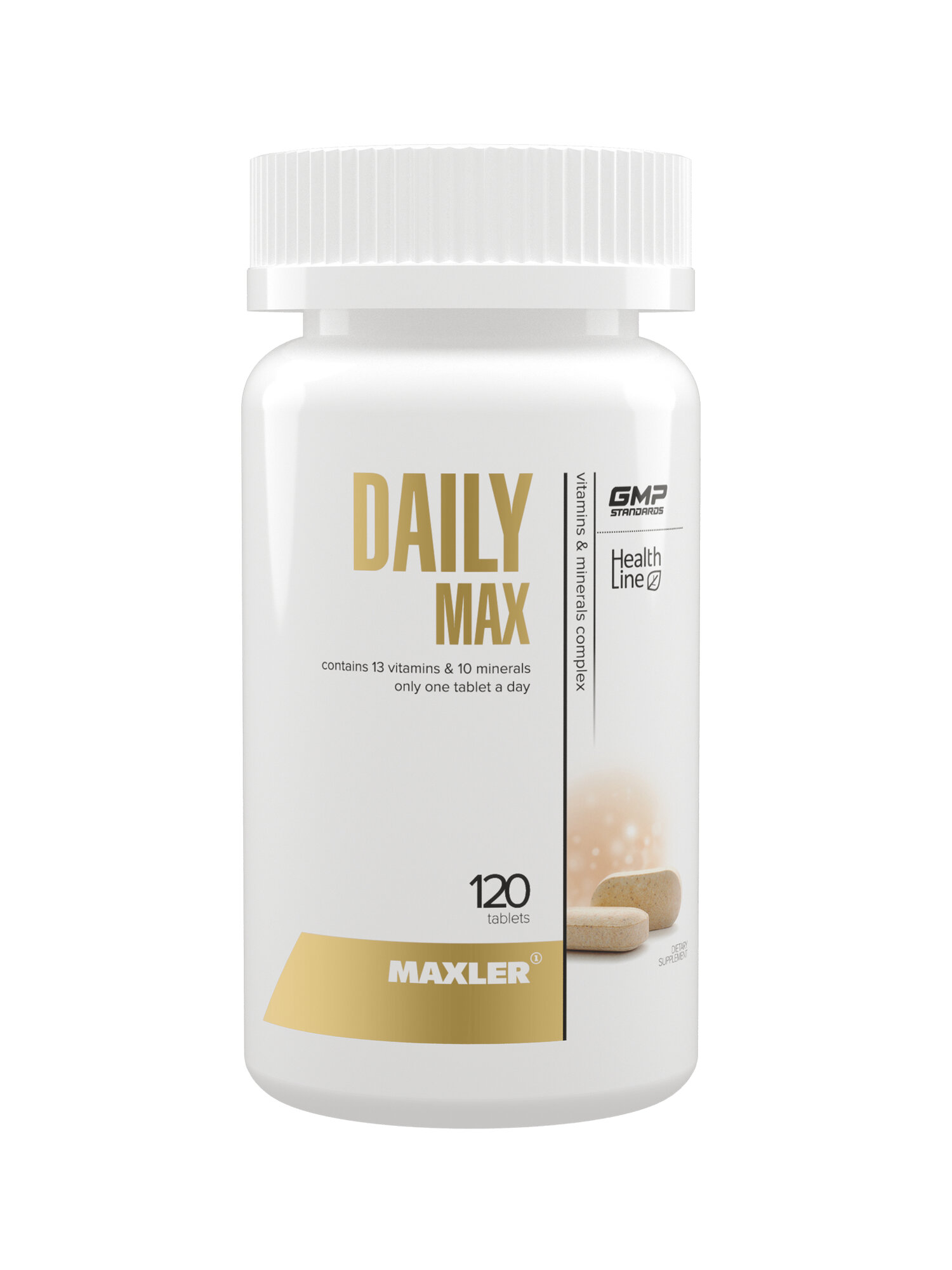 Витаминно-минеральный комплекс Maxler Daily Max, 120 таблеток