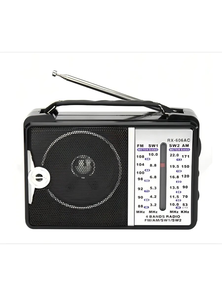 Радиоприемник портативный работающий от сети 220 В и от батареек