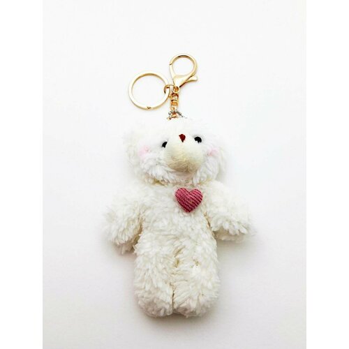 фото Брелок, белый/розовый accessories shop 17th