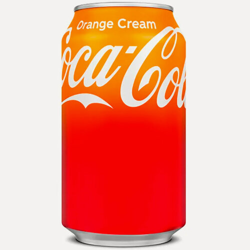 Изображение товара Газированный напиток Coca-Cola Orange Cream, США, 0.355 л, х 12 шт.