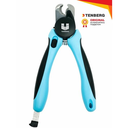 Когтерез-секатор для крупных пород собак с LED-подсветкой Tenberg Mustang Pro Blue