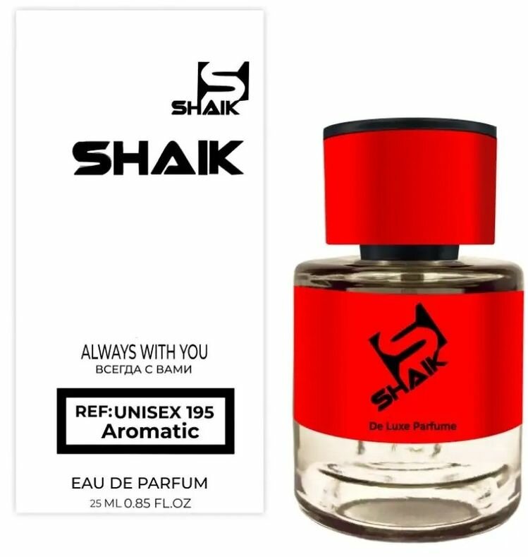 SHAIK Парфюмерная вода №195 25 мл , древесный аромат