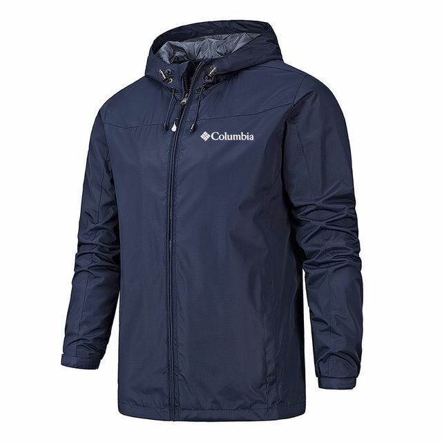 Ветровка Columbia, размер 2XL, blue