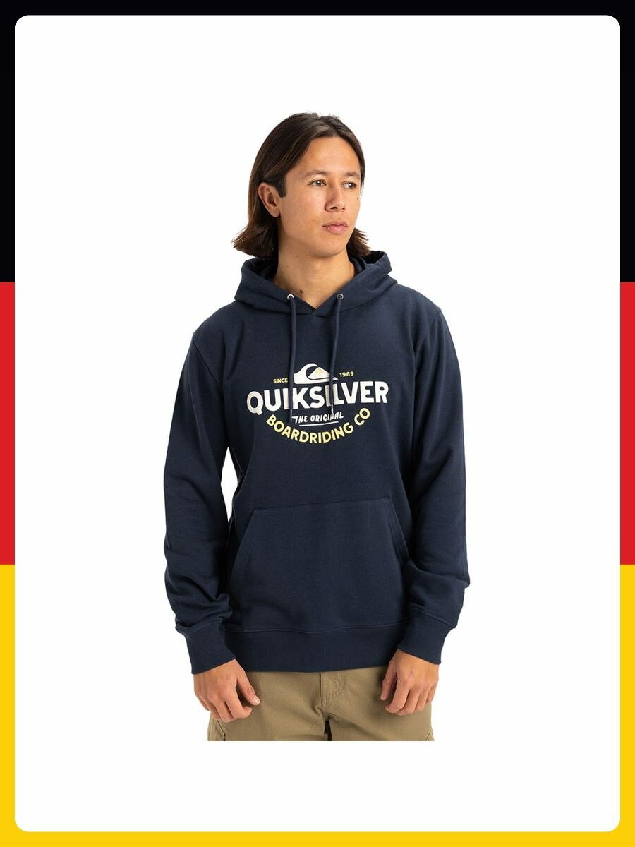 Худи спортивное Quiksilver, размер _L, , синий
