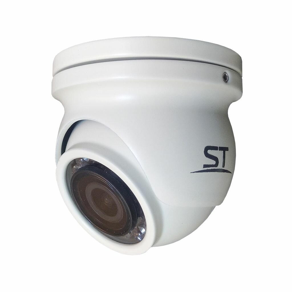 Видеокамера ST-2011 (версия 2) (2,8mm) 2МП БЕЛАЯ купольная уличная