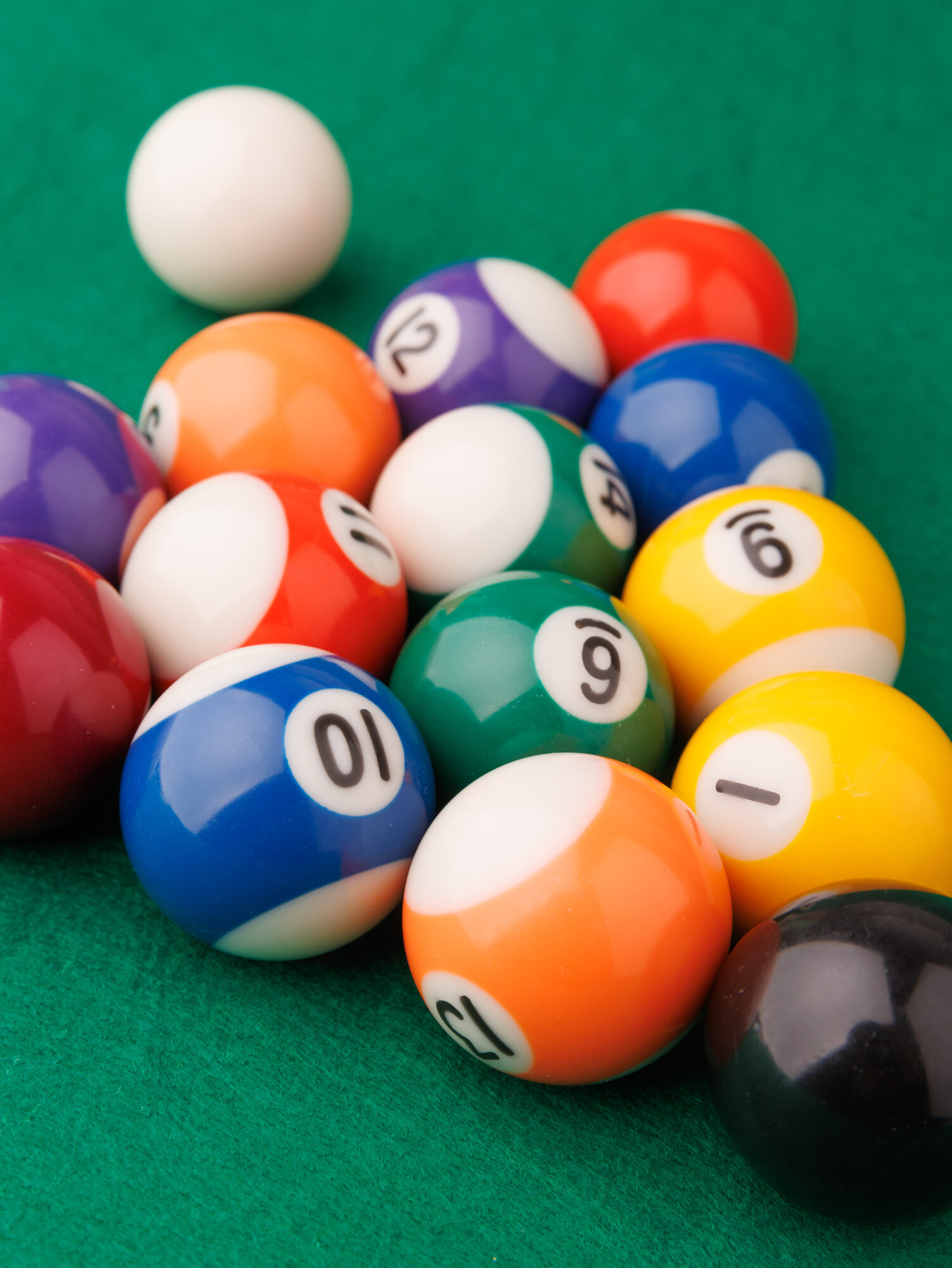 Шар для бильярда Estafit Pool Mini №1 38 мм, желтый — фото 1