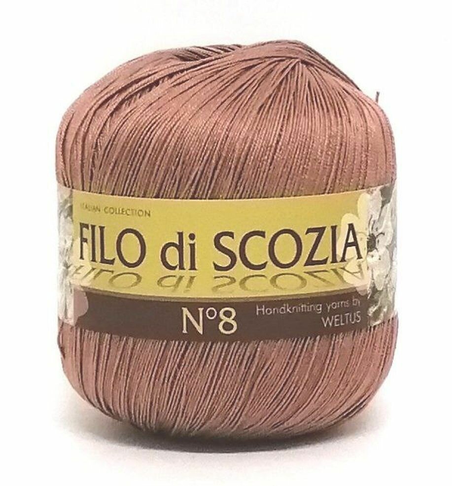 Пряжа Фило ди скозиа №8 - Filo di scozia № 8 (10 шт)