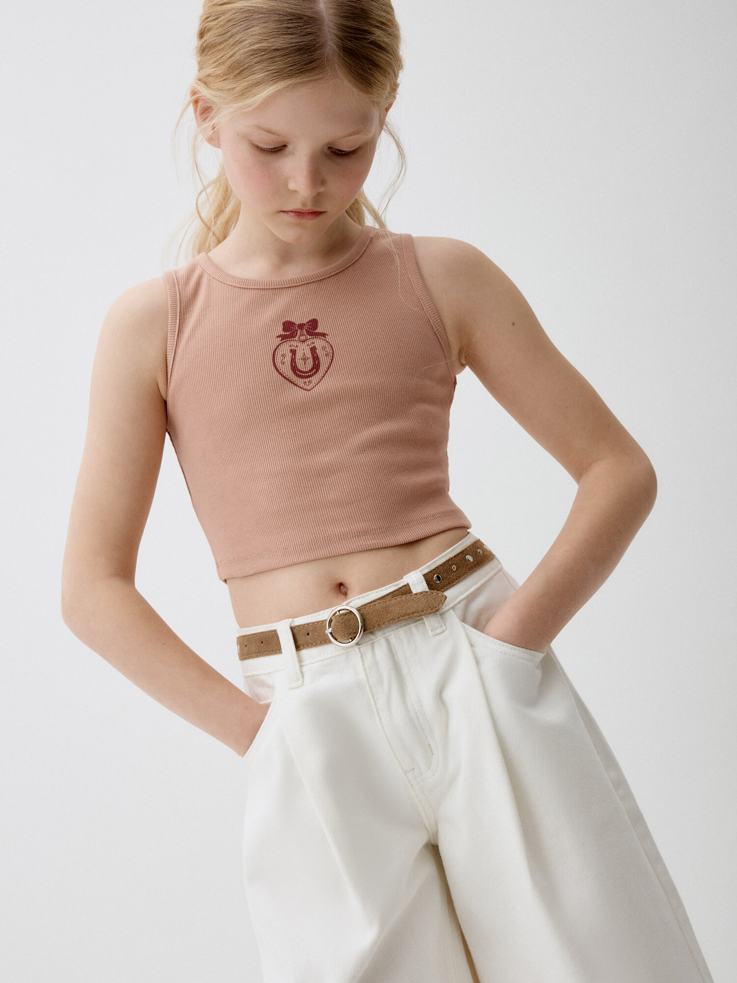 Кроп-топ Топ для девочки