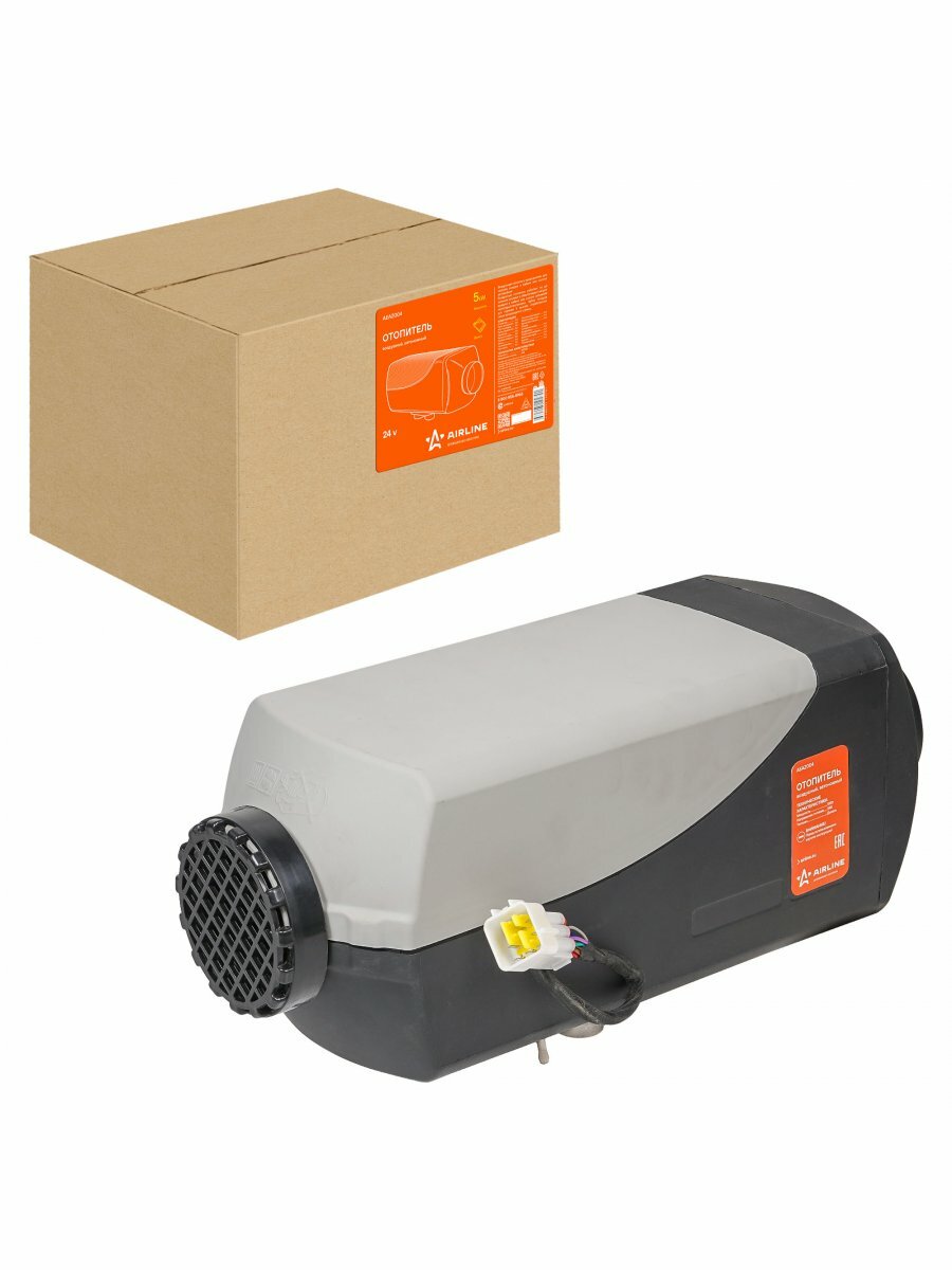 Отопитель воздушный автономный 24В 5000Вт дизель AIRLINE - фото №4