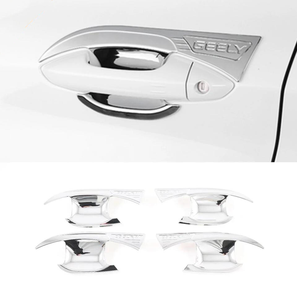 Чашки под внешние дверные ручки для Geely Coolray Джили Кулрей 2020-2025 г. г.