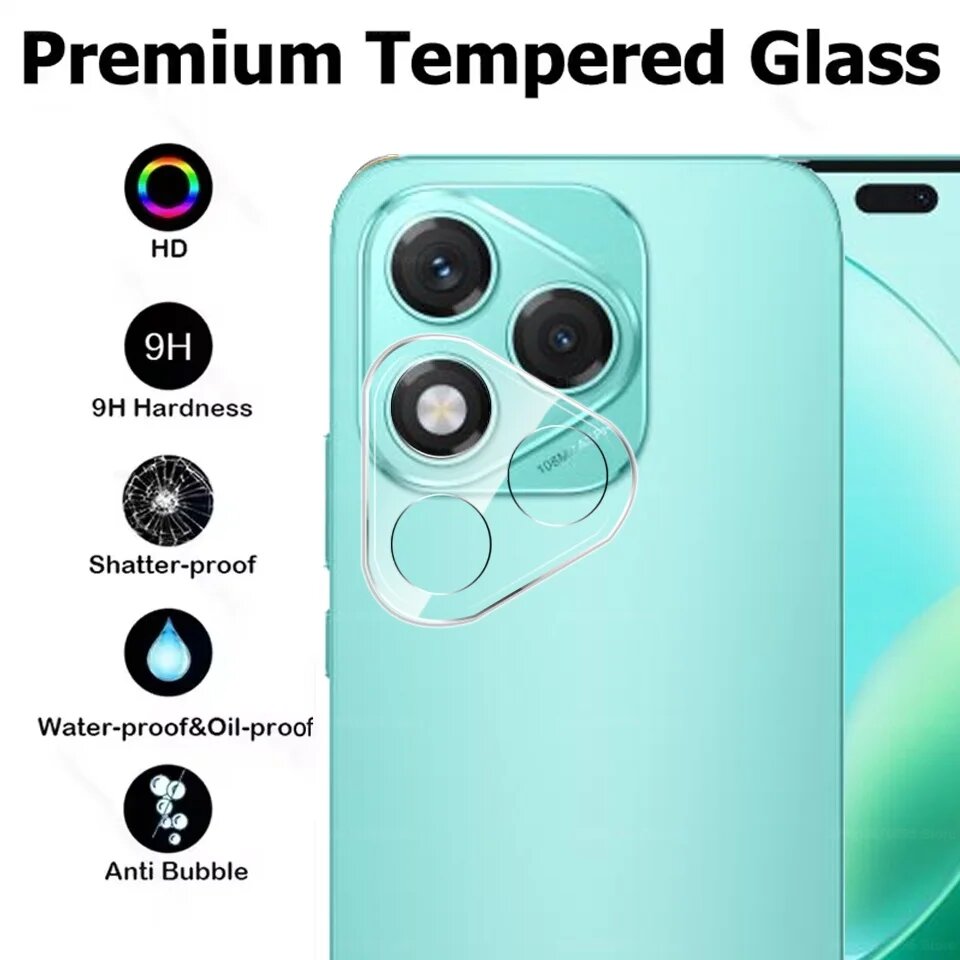 Защитная пленка для объектива Xonor 400 Lite Honor400 Lite HD Защитное стекло для камеры Honor 400 Lite 5G 2025 3D Enhanced Protect Display, Transparent-1pcs, Honor400Lite — фото 1