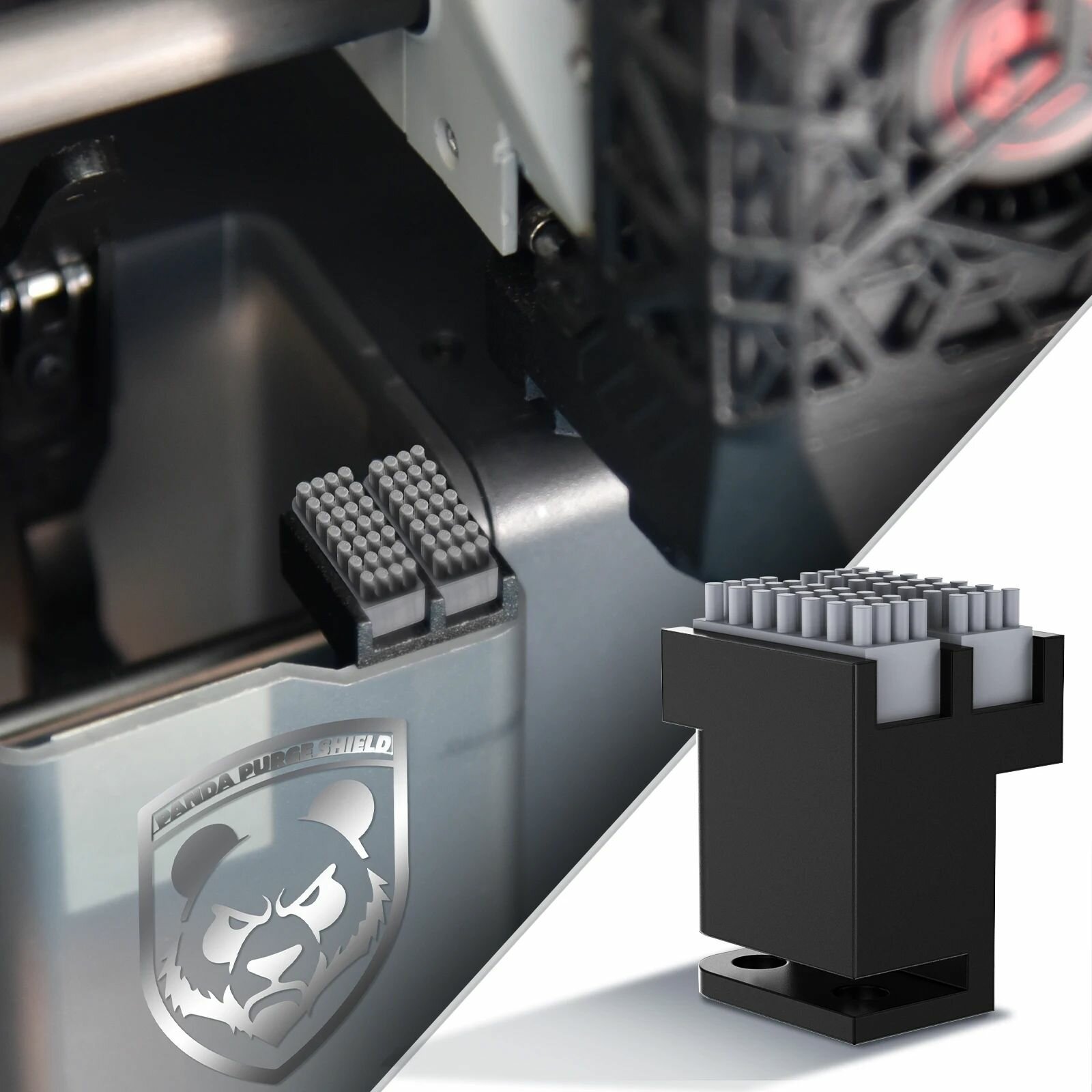 Форсунка Panda Brush PX для Bambu Lab P1 X1 4 PCs Spare Silicone — фото 1