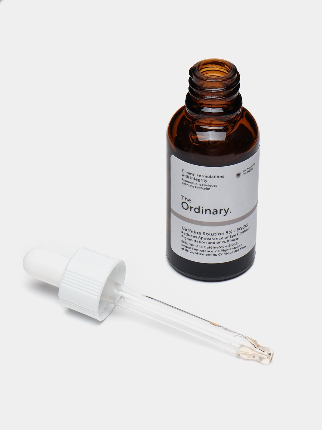 Пиллинг сыворотка, Caffeine Solution 5% + EGCG - уменьшает отечность и круги под глазами, Аминокислоты, 30 ml — фото 1