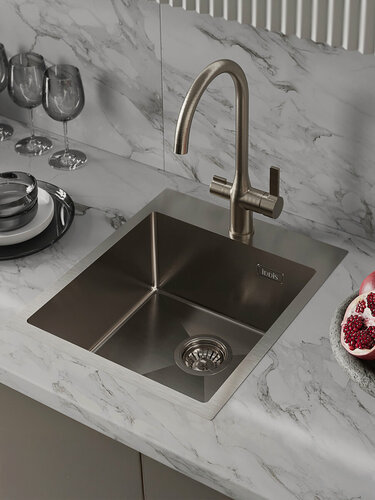 Изображение товара Мойка IDDIS Хейз (Haze) HAZ43S0i77 нержавеющая сталь сатин 430*510 мм