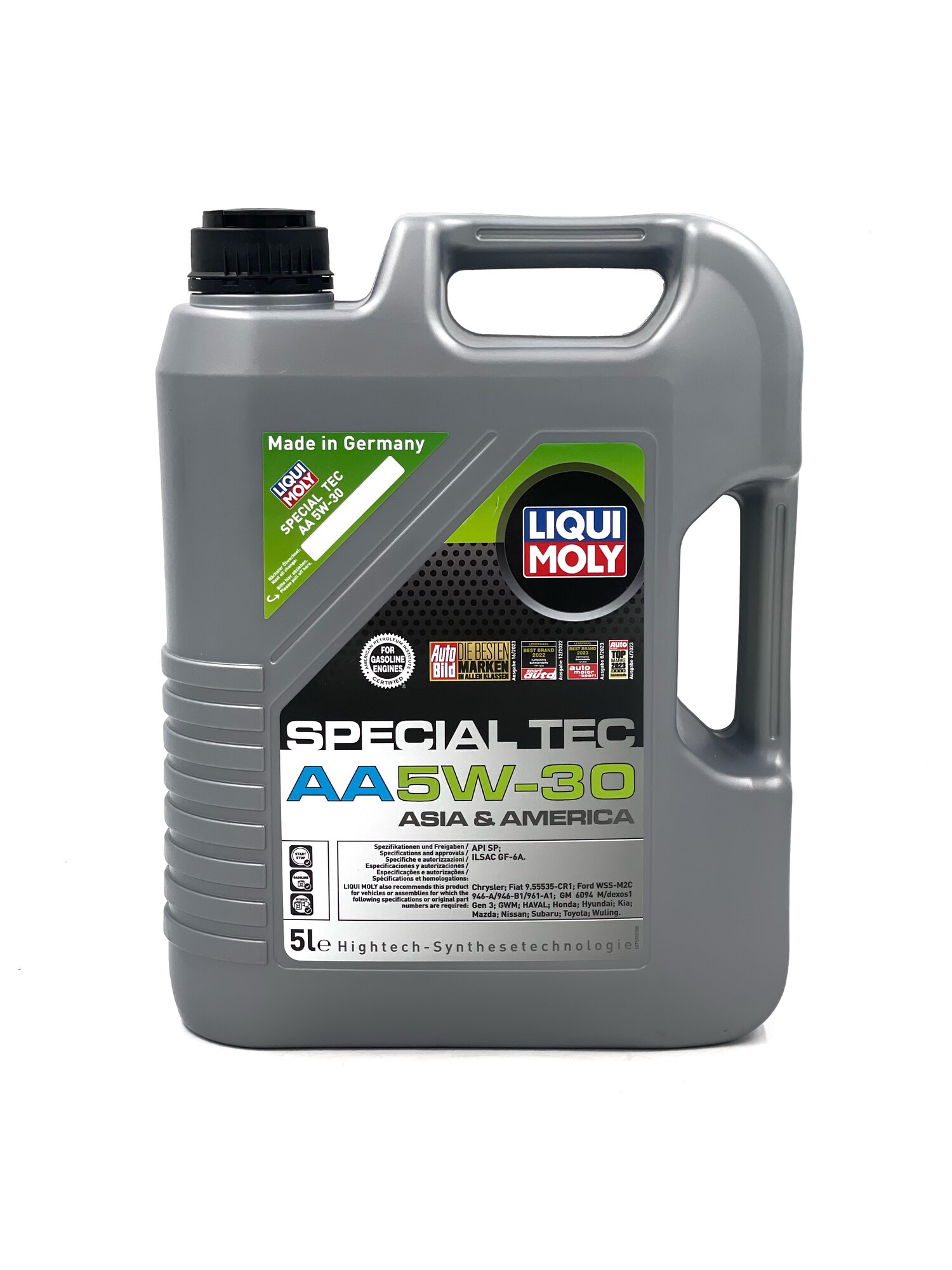 Масло моторное Liqui Moly Special Tec AA 5w-30, HC-синтетическое 5 литров