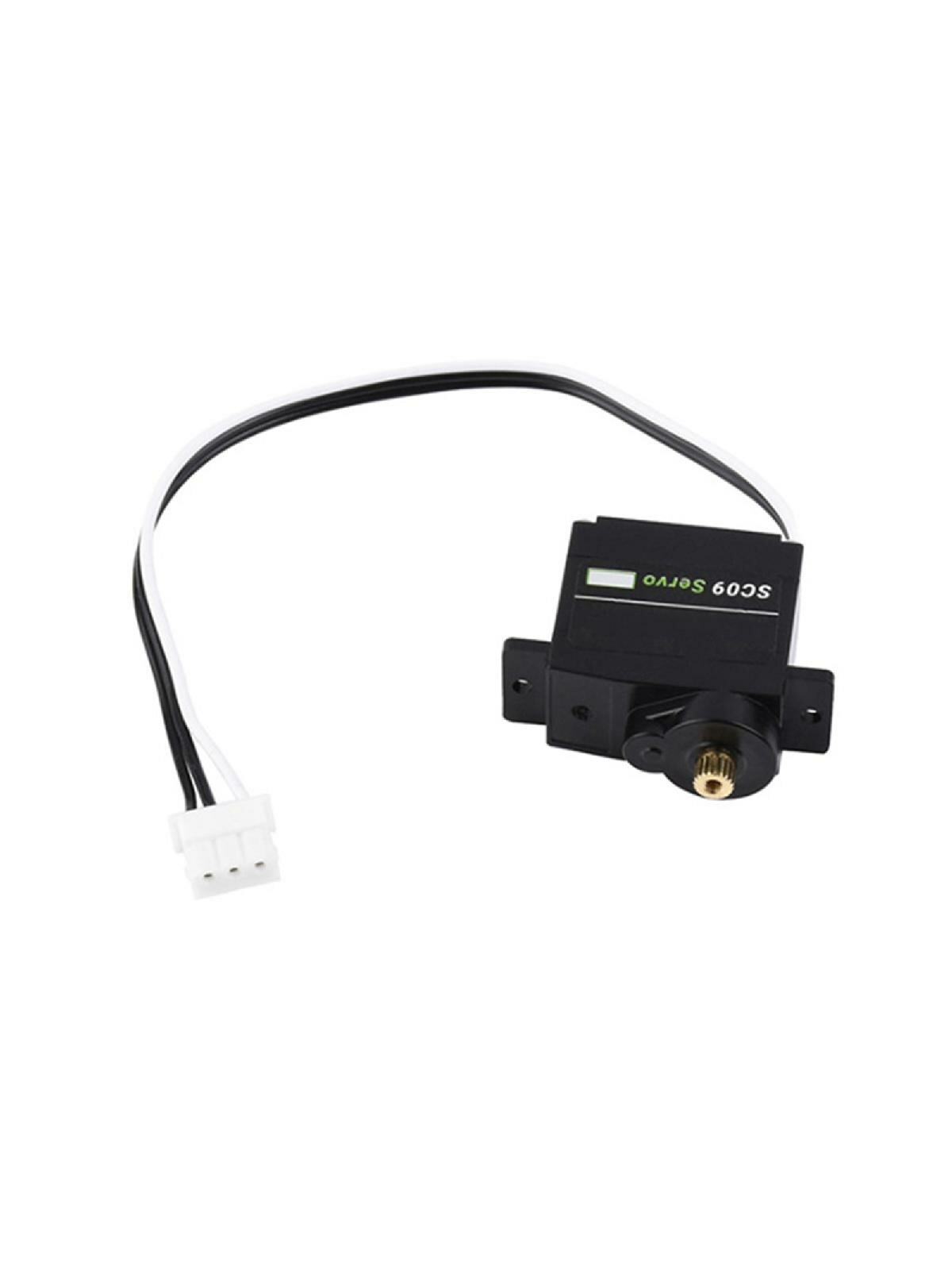 SC09 Servo Double Axis Serial Bus Servo Copper Toothed Digital Servo with 180° Rotation Range for Robotics Enthusiasts
