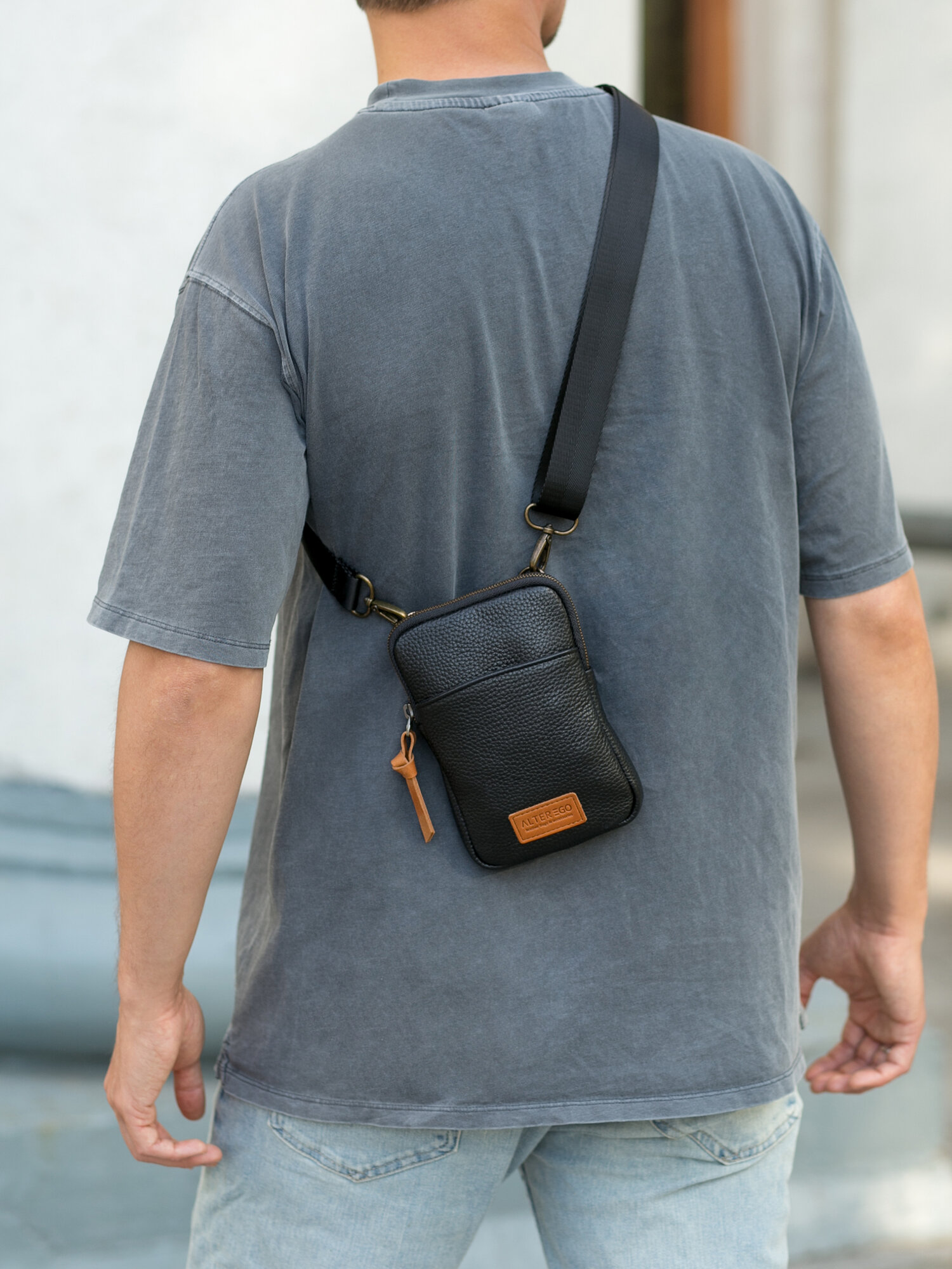 Сумка кросс-боди ALTER EGO, черный — фото 1