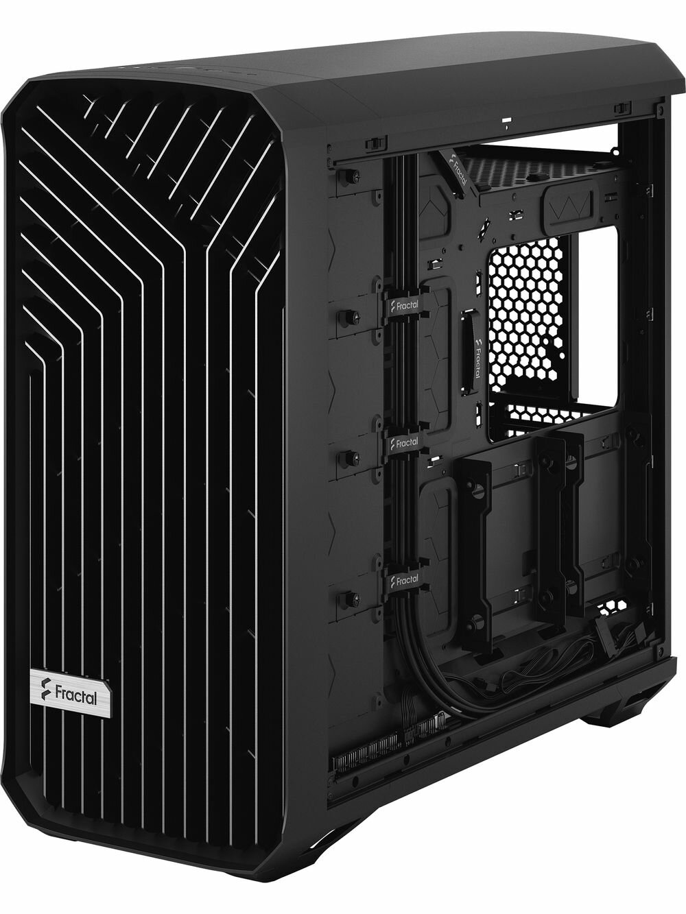 Корпус eATX Fractal Design FD-C-TOR1A-05 черный, без БП, USB 3.1 Gen 2 Type-C, 2xUSB 3.0, audio - фото №9