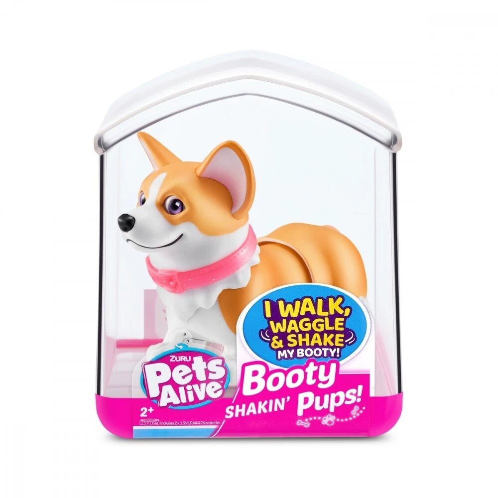 Интерактивная игрушка "Танцующий щенок" ZURU PETS ALIVE, для девочек, высота 20 см