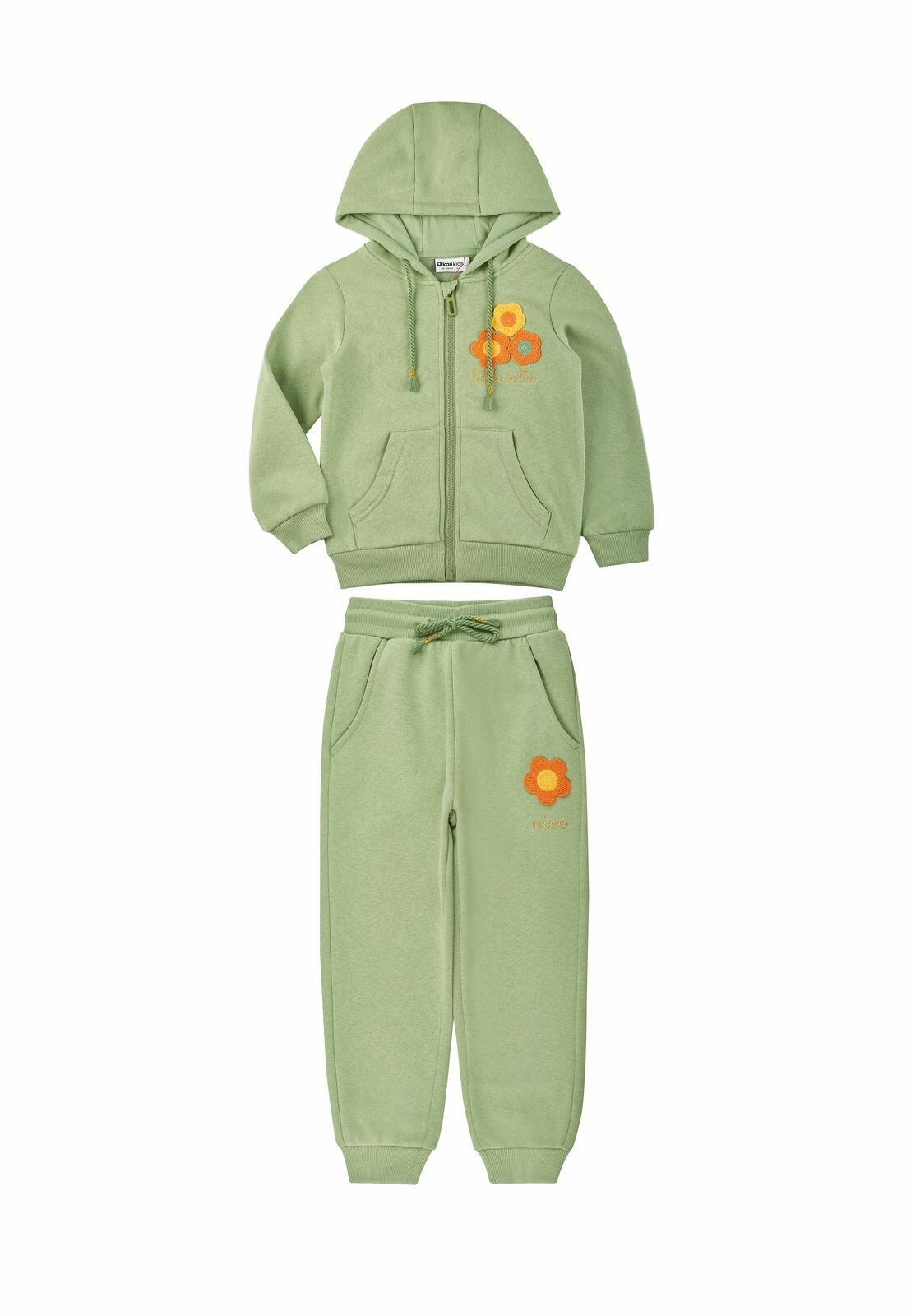 Костюм спортивный Kari Kids размер 6-7 зеленый