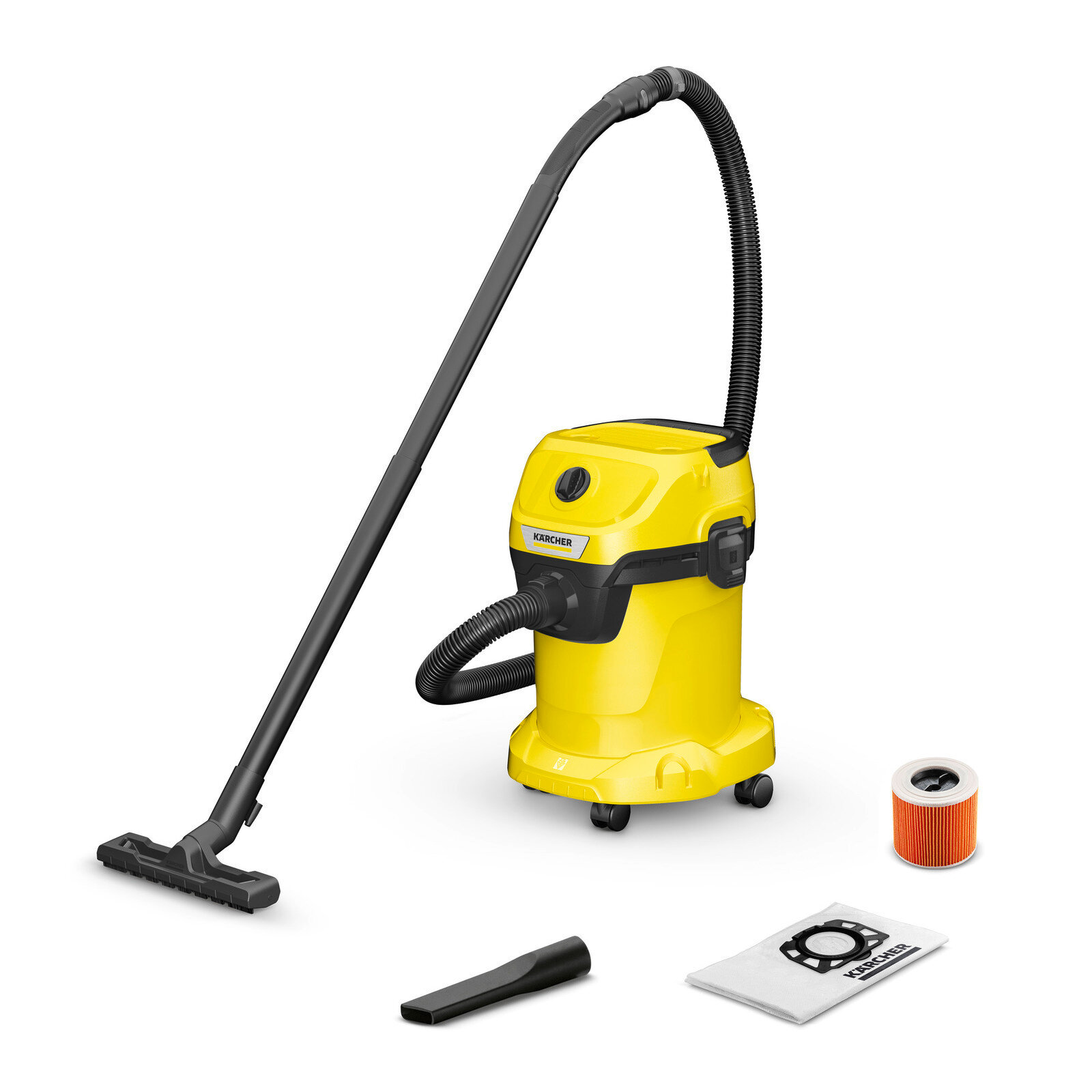 Хозяйственный пылесос Karcher WD 3 V-17/4/20 1.628-127.0,1000Вт