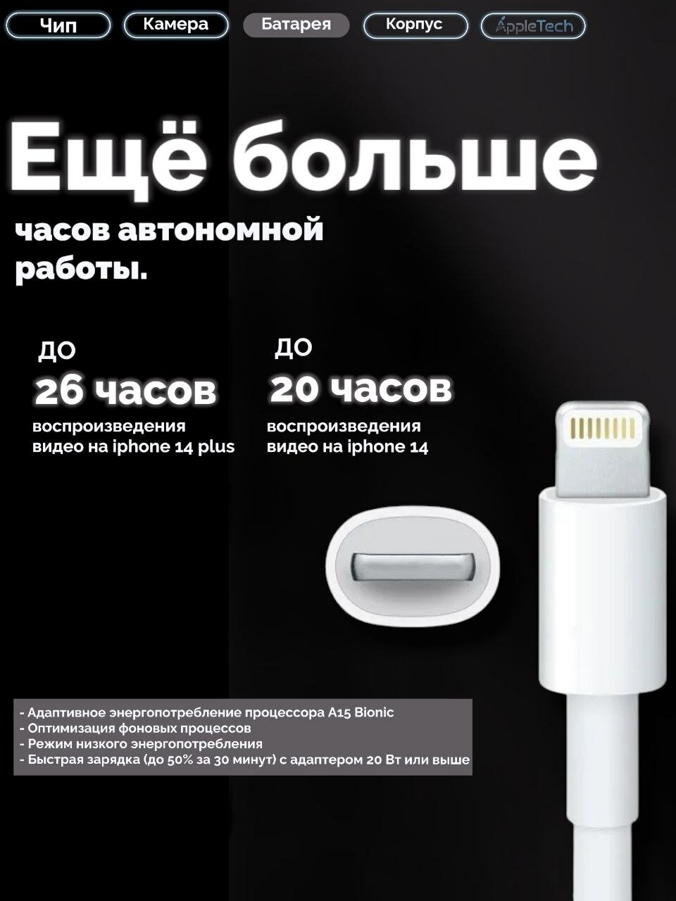 Смартфон Apple iPhone 14 Plus 128 ГБ, Dual: nano SIM + eSIM, Red (Красный), витринный образец как новый — фото 1