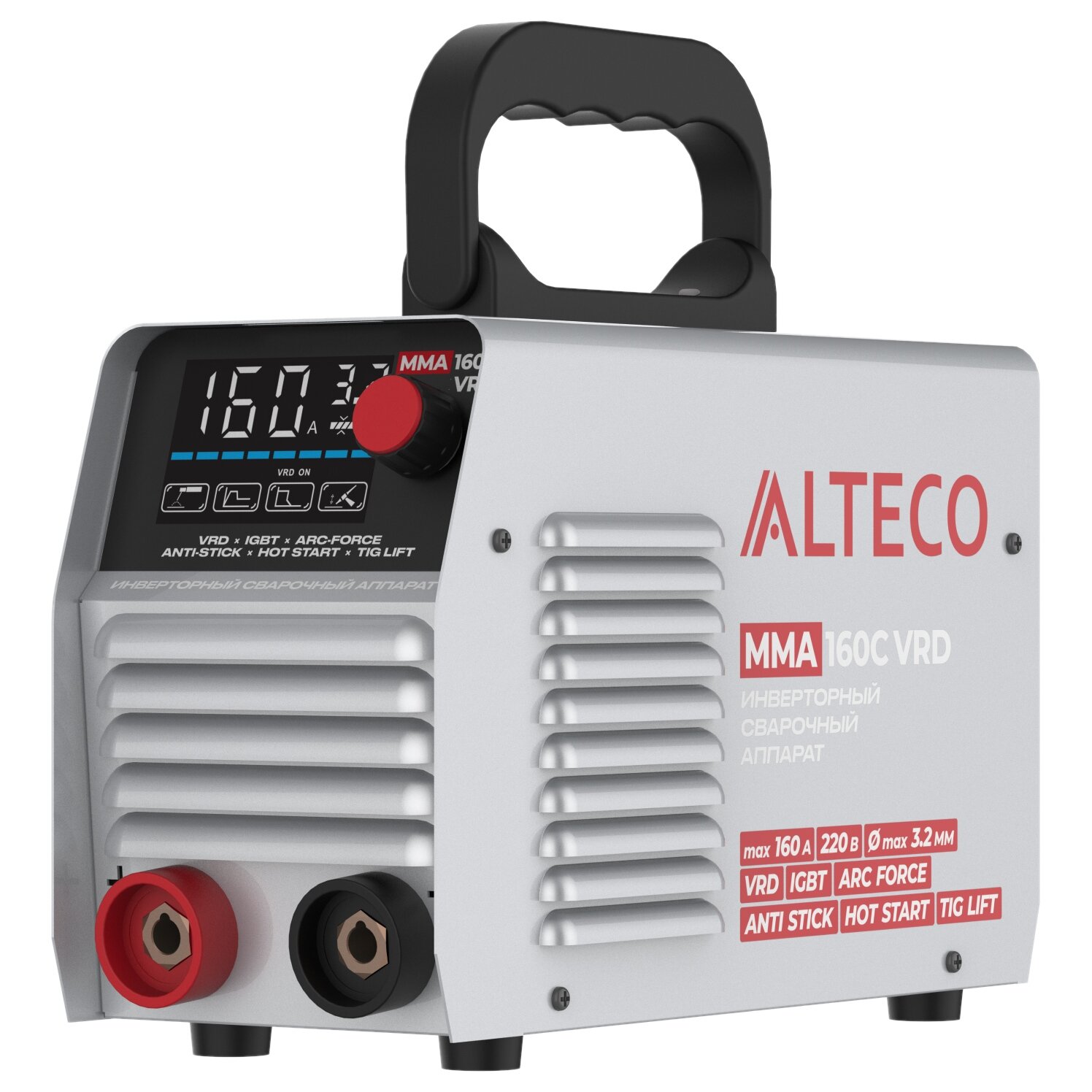 Инверторный сварочный аппарат ALTECO MMA 160C VRD