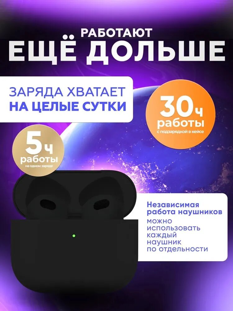 Беспроводные наушники Pods Pro Premium, сенсорные, с беспроводной зарядкой — фото 1