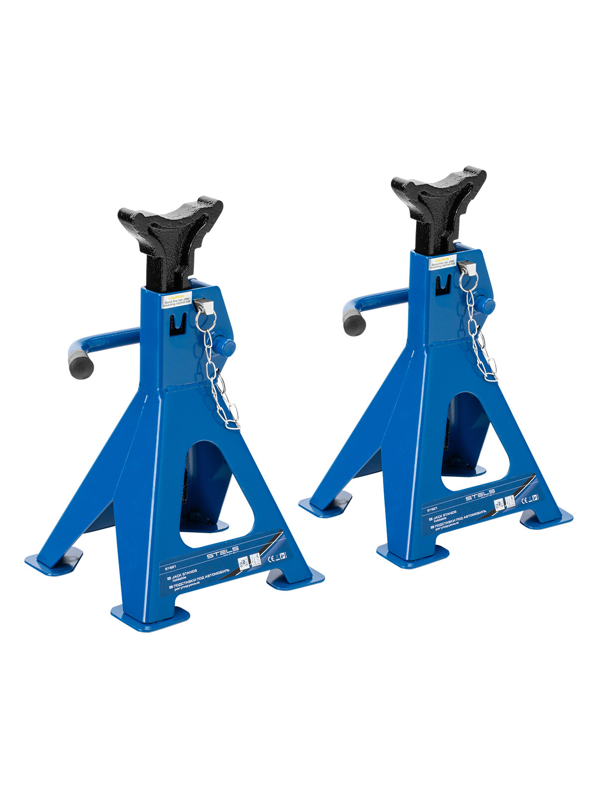 Подставки под автомобиль регулируемые Stels 2 т h подъема  280-420 мм 2 шт 51621