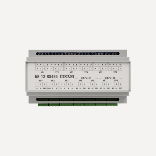 Изображение товара БК-12-RS485-01 Болид Блок коммутации для установки в монтажные устройства