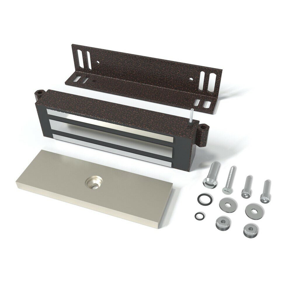 VIZIT-ML400M-40-50-4 Замок электромагнитный (12VDC, 0,6А, 400кг)