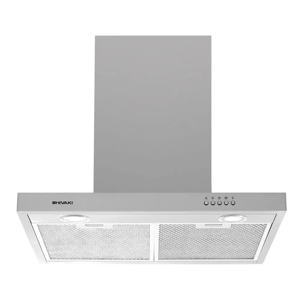 Вытяжка Shivaki 1460 T SHAPE GRAY, Т-образная, Металл, 50 см, 60 см, 1 г