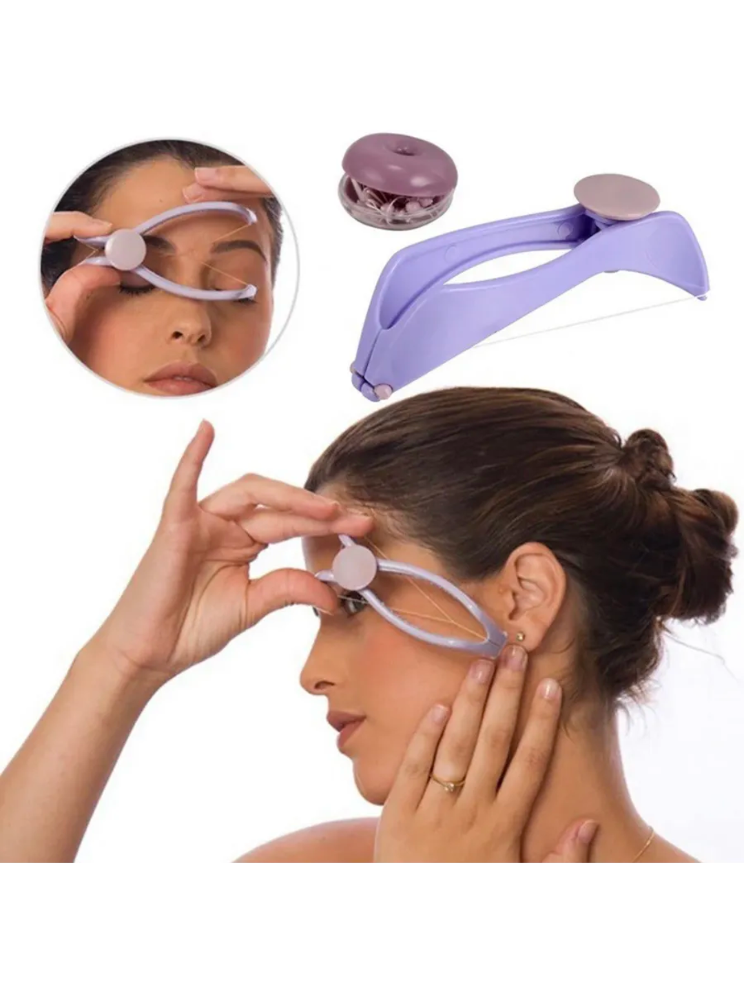 Депилятор Savdo Belgisi, для лица, с нитями, ручной, компактный