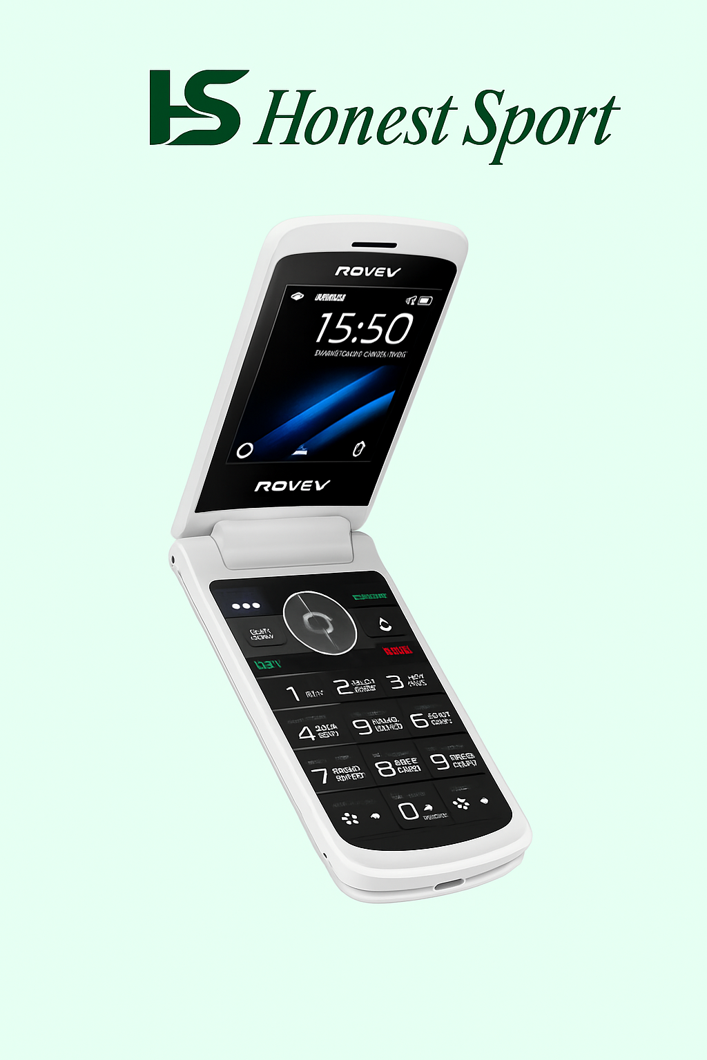 Кнопочный телефон Novey Z550 Chrome, хром, 2G, SIM-карт : 2 GSM