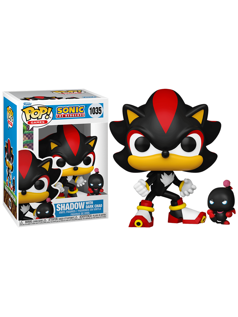 Фигурка Funko POP! Шэдоу с Тёмным Чао (Shadow with Dark Chao) #1035