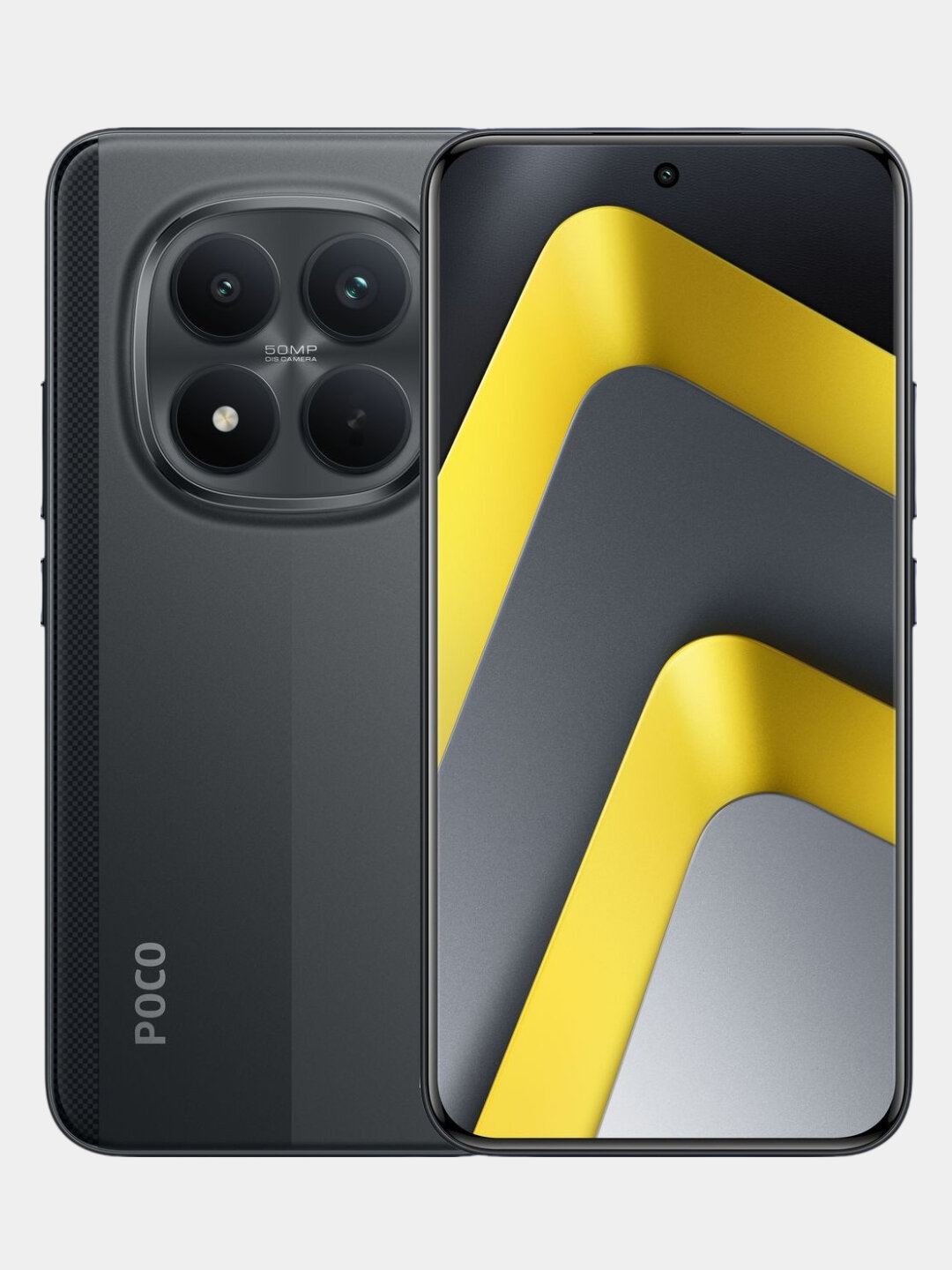 Смартфон Xiaomi Poco M8 Pro 5G, бонус Bluetooth наушники TWS M10, 120Гц, NFC, гарантия 1 год - Черный, 8/256 ГБ