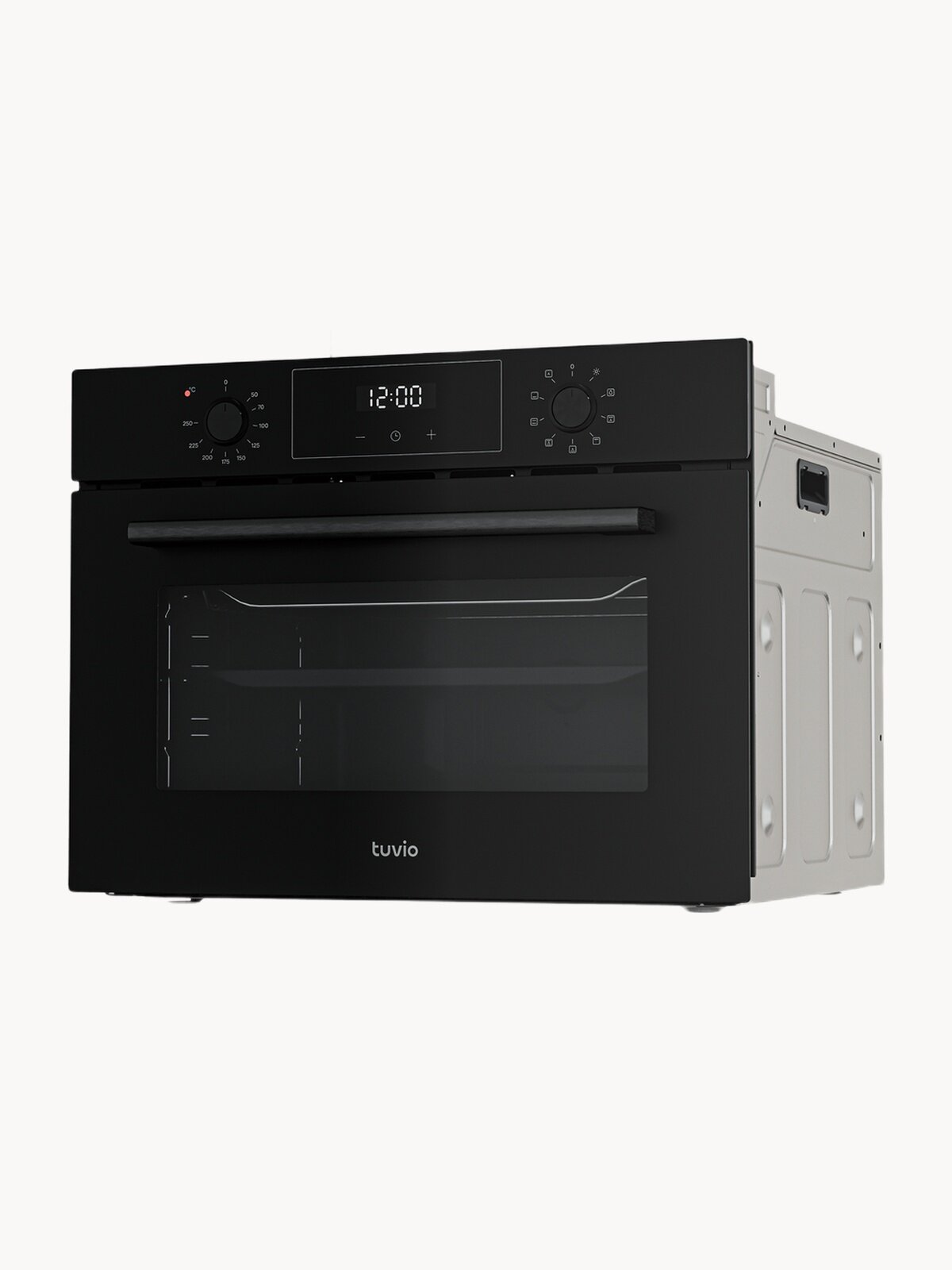 Духовой шкаф Tuvio NC43TSBGB1, 45л, 60 см, конвекция, гриль, 8 режимов, Easy Clean, 3 стекла, 5 лет гарантии, черный