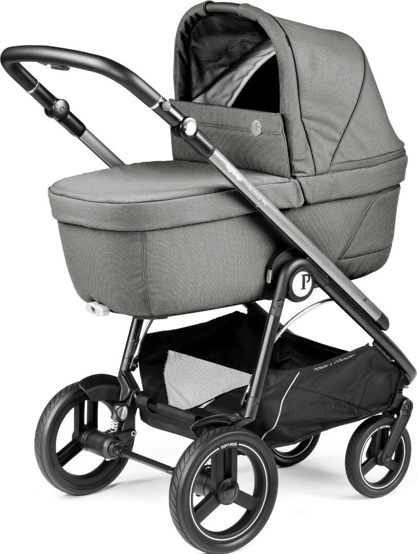 Коляска 2 в 1 Peg Perego Veloce TC Belvedere Mercury