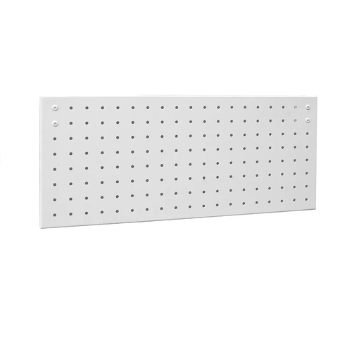 Перфопанель металлическая 500х220 мм цвет белый 1473₽