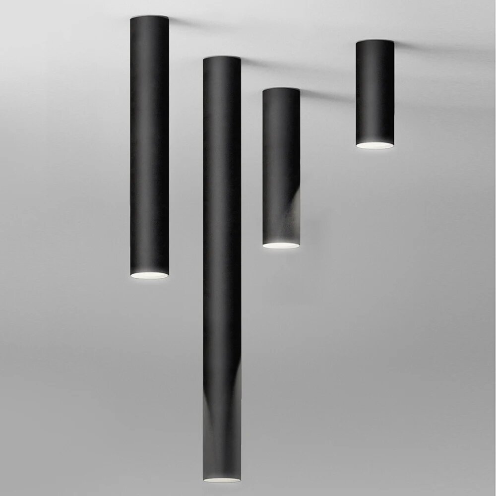 DVOLADOR Потолочный светильник 5Вт Черный, Natural White, L 300mm Dimmable, Black, Черный
