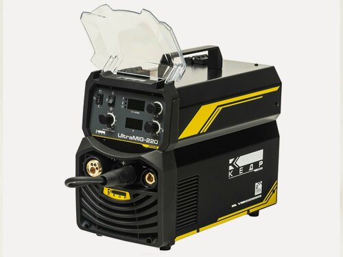Изображение товара Сварочный инверторный полуавтомат с газом/без газа кедр UltraMIG-220 (220В, 30-220А) 8026586