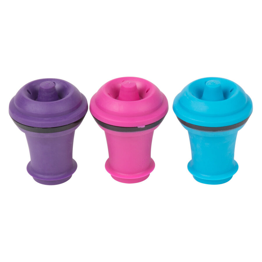 Набор пробок для вакуумного насоса Vacu Vin 3х3 см 3 шт, пластик